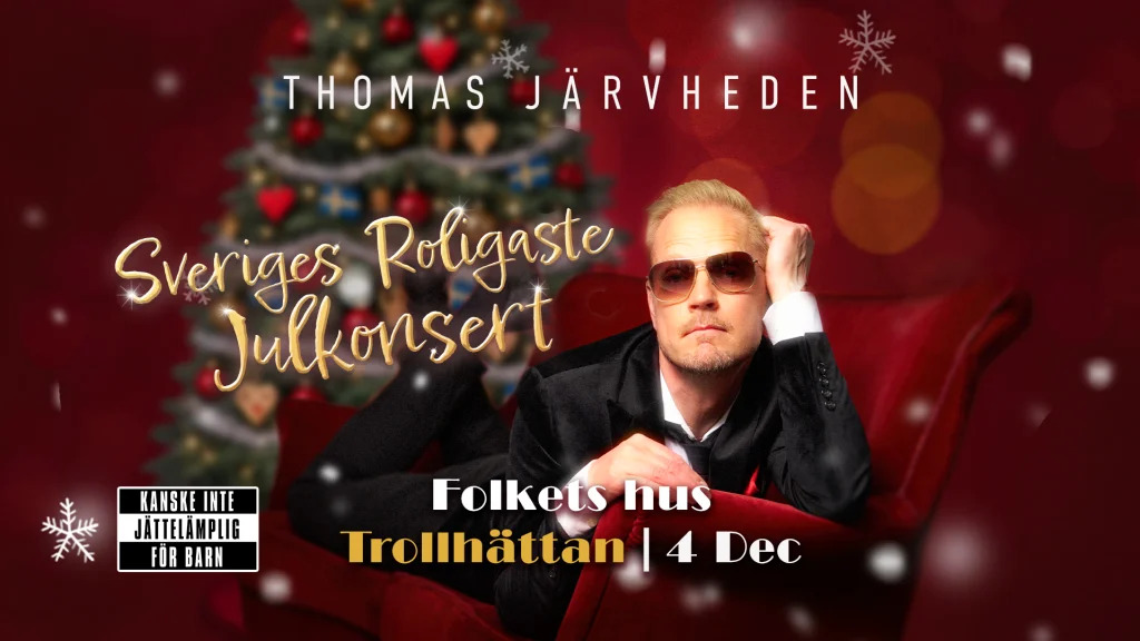 Thomas Järvheden – Sveriges roligaste julkonsert
